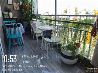 Bán căn hộ chung cư 590 cách mạng tháng tám, q3, hcm, 87m2, 2pn, 5 tỷ.