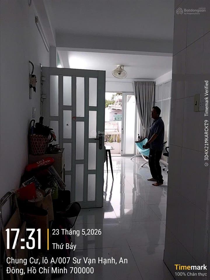 Bán cc tại sư vạn hạnh, 3,3 tỷ, 75 m2, 2pn, hàng hiếm tại q5, hcm