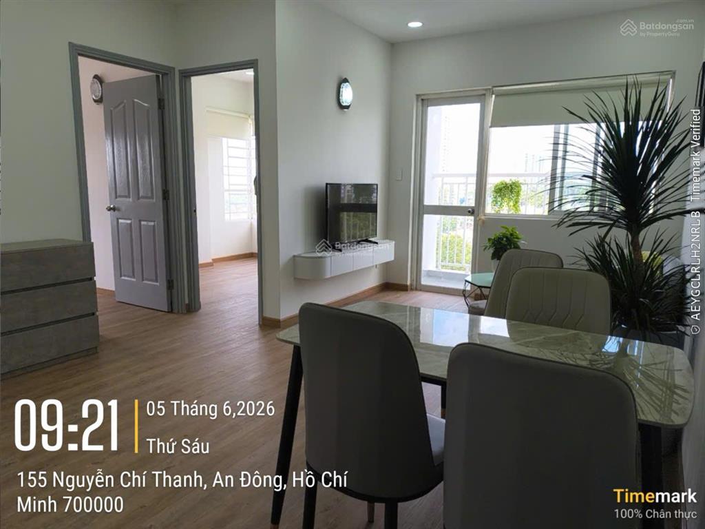 Bán căn hộ chung cư 155 nguyễn chí thanh, q5, căn 2pn, 4 tỷ, sổ hồng