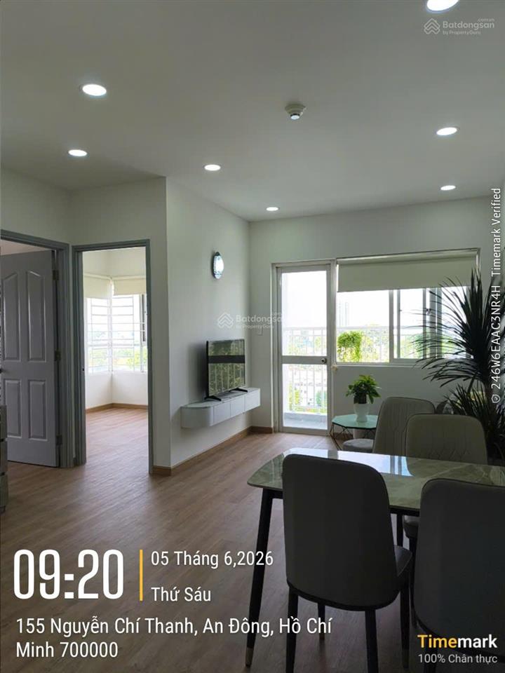 Bán căn hộ chung cư 155 nguyễn chí thanh, q5, căn 2pn, 4 tỷ, sổ hồng