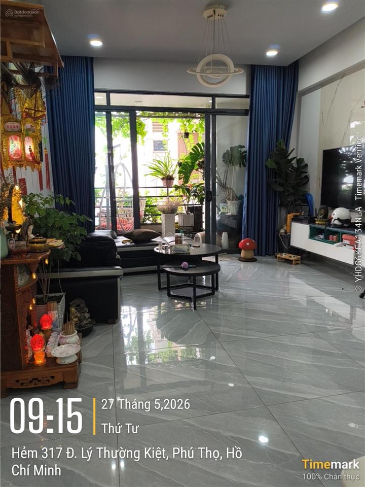 Chủ bán gấp căn hộ cc thuận việt, quận 11, căn góc, nhà đẹp, 3pn, 6.1 tỷ