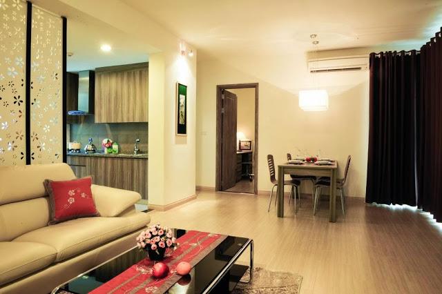 Cho thuê căn hộ screc tower, q3, 50m2, 1pn, 10tr