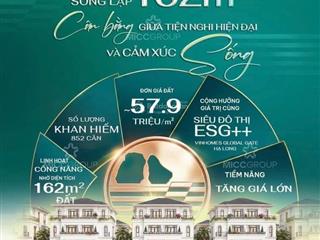 Quỹ căn ngoại giao song lập hiếm tại hạ long xanh