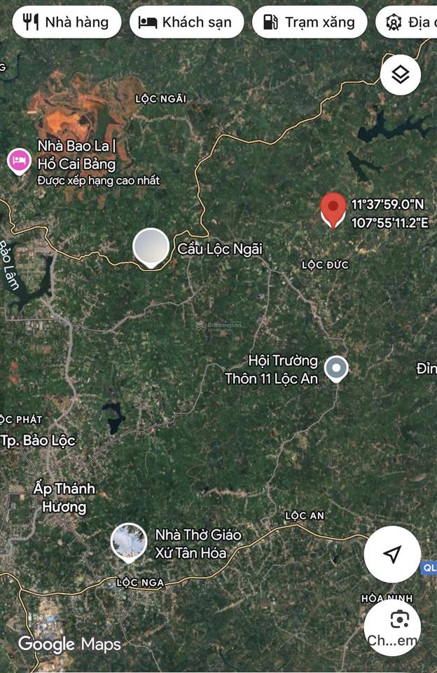 Bán đất 2919m² bảo lâm, lâm đồng