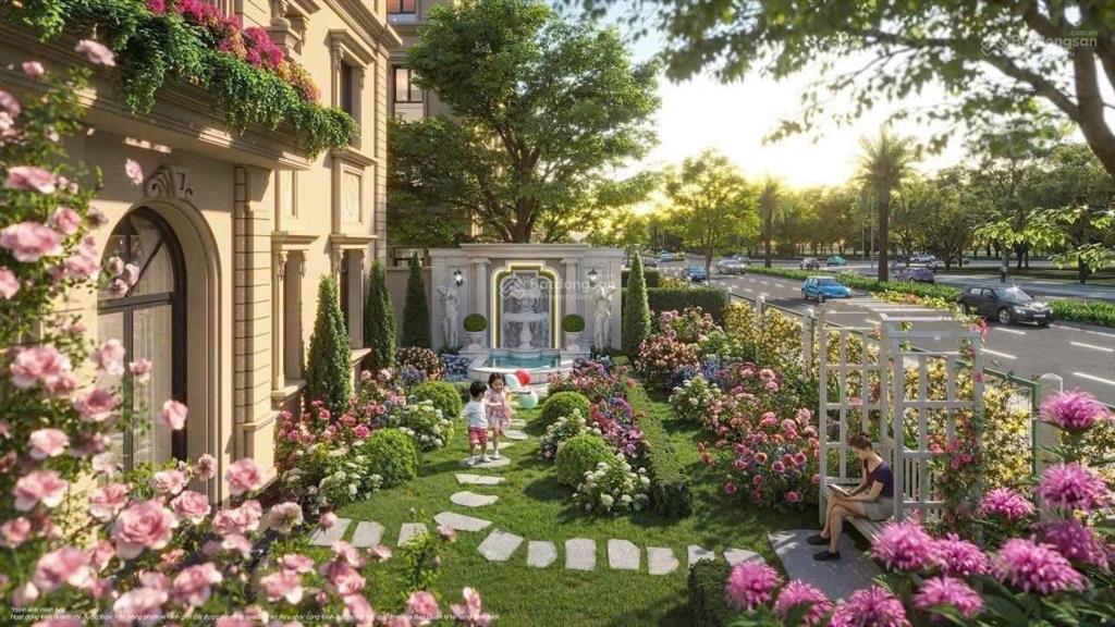 Bán biệt thự song lập 228m xây 4 tầng kiến trúc tân cổ điển sân vườn rộng 37,75 tỷ  091647294