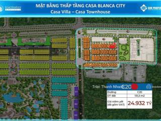 Nhà phố xem pháo hoa đông nam mát mẽ trong dự án blanca city