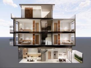 Hơn 5 tỷ có 70m2 nhà mới 4 tầng, đường ô tô vào, sát đường võ văn kiệt