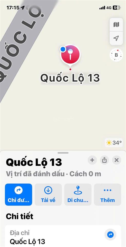 Bán đất tại ấp 2, mặt tiền quốc lộ 13, 2,5 tỷ, 708m2, giá siêu hời uy tín