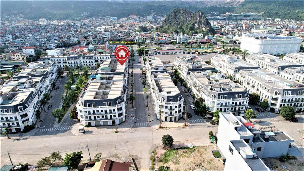 Bán shophouse tại vincom shophouse cẩm phả, giá ưu đãi 3,65 tỷ, 75m2