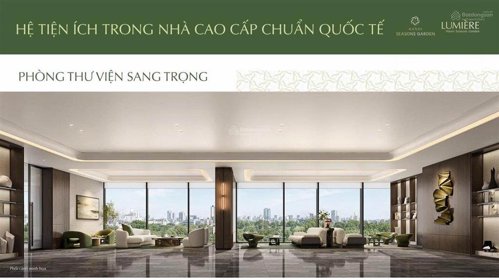 Căn 2pn giá mềm hiếm có view nội khu tại lumière hanoi seasons garden
