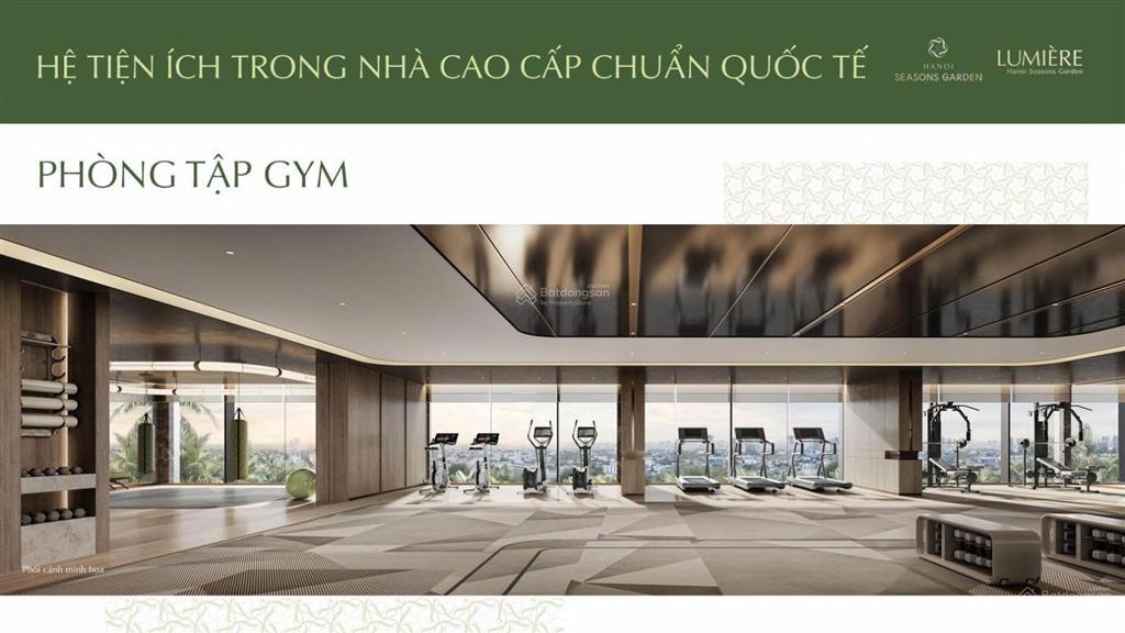 Căn 2pn giá mềm hiếm có view nội khu tại lumière hanoi seasons garden