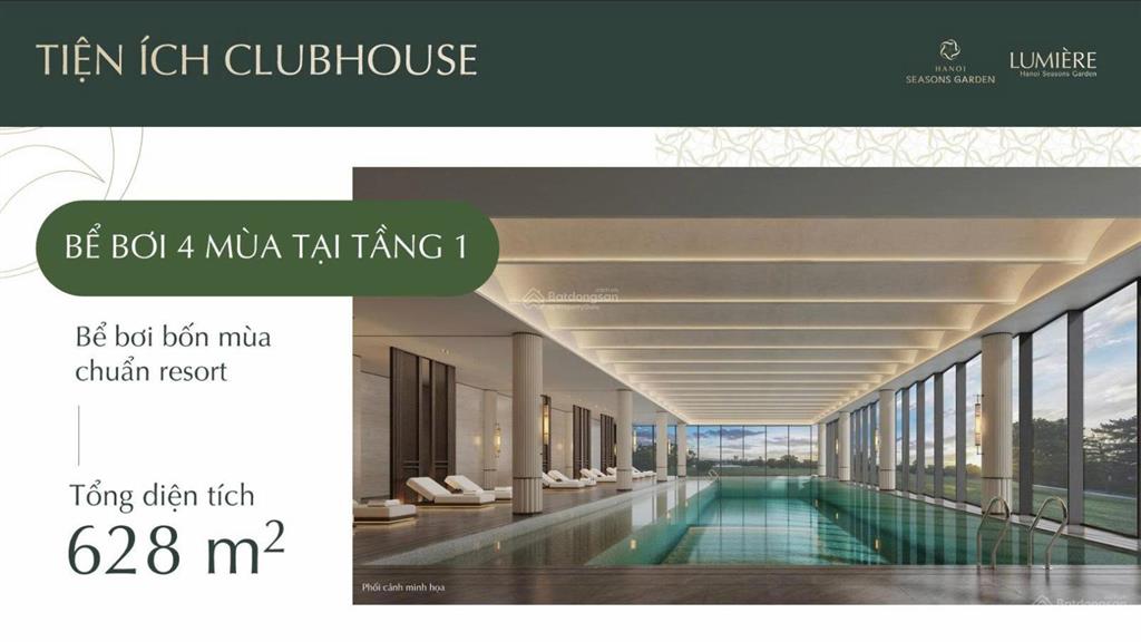 Căn 2pn giá mềm hiếm có view nội khu tại lumière hanoi seasons garden