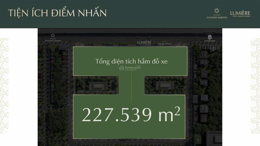 Căn 2pn giá mềm hiếm có view nội khu tại lumière hanoi seasons garden