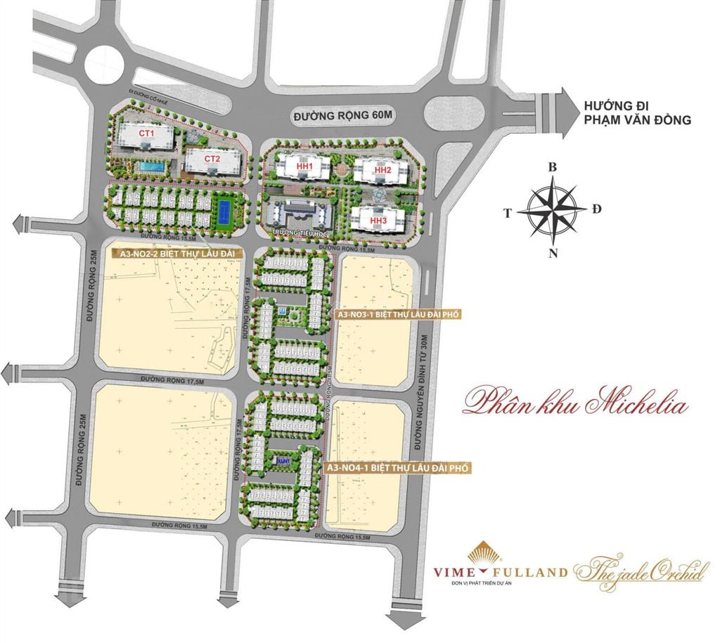 Bán gấp biệt thự tại jade square, giá thỏa thuận, 180m2, 5pn, 4wc.  0888 017 ***