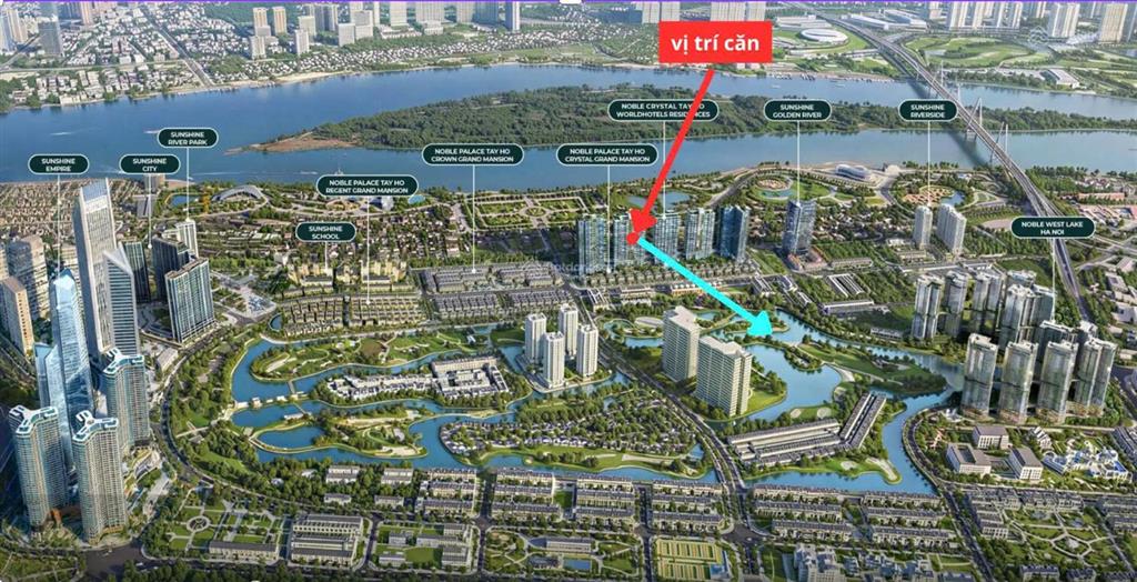 Bán căn duplex tầng 31 view hồ tây và công viên 65ha nội khu ciputra, giá 25,6 tỷ