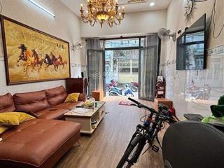 Bán nhà đường nhựa 6m, 4*14m, 4 tầng, 6,55 tỷ, giáp lê văn quới