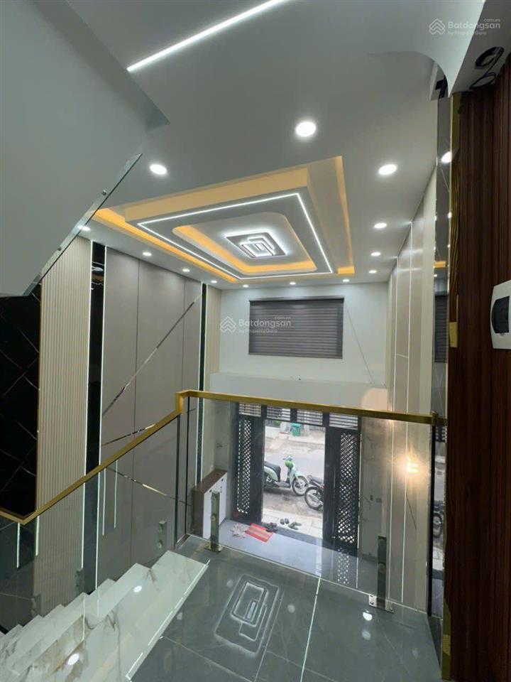 Bán siêu phẩm nhà đẹp mới 100% tân thới hiệp (hiệp thành cũ) thiết kế hiện đại 5 tầng full nội thất