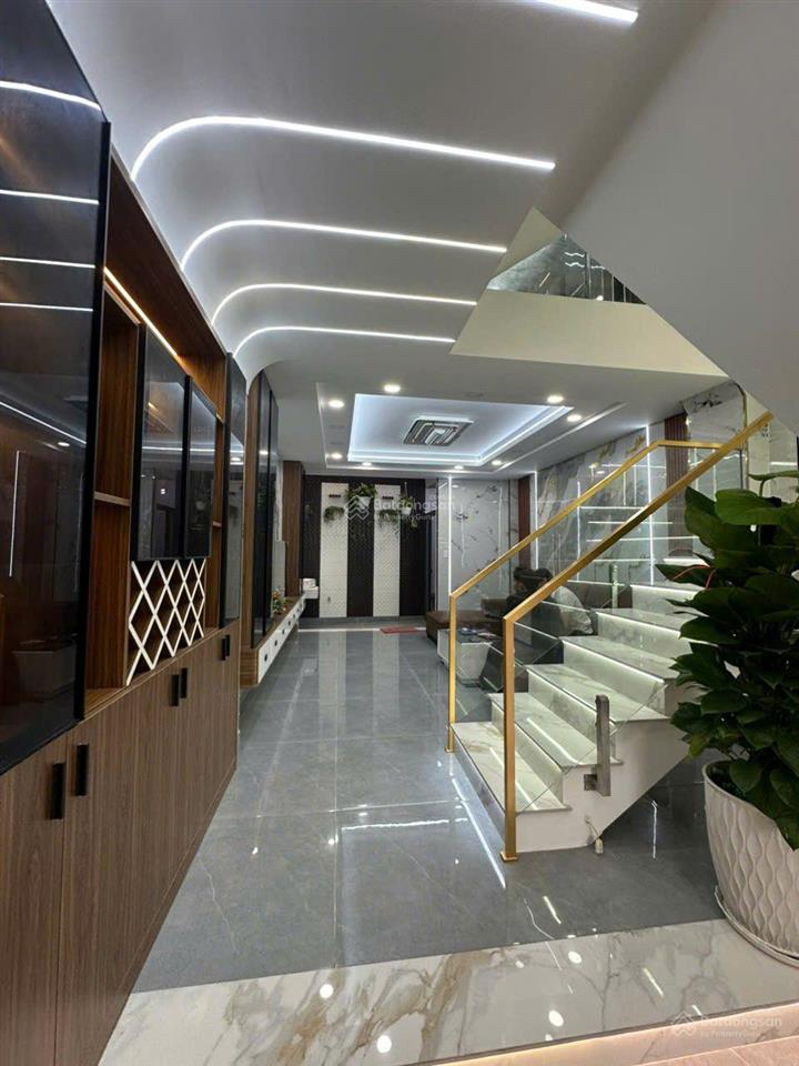 Bán siêu phẩm nhà đẹp mới 100% tân thới hiệp (hiệp thành cũ) thiết kế hiện đại 5 tầng full nội thất