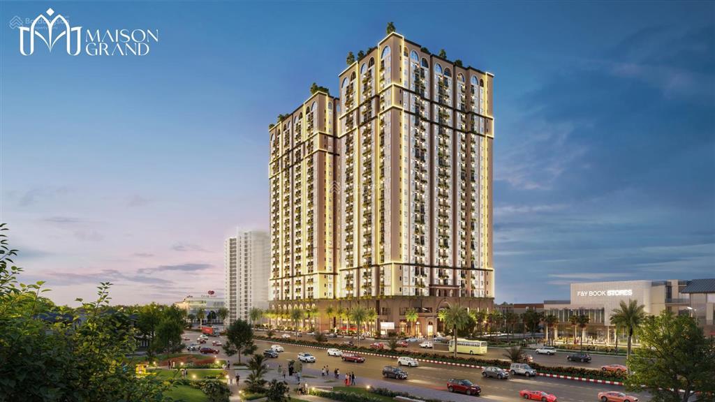 Mở bán căn hộ dự án maison grand phú mỹ vũng tàu với giá tuyệt chủng 1,7 tỷ, ck 3%, tt 50%