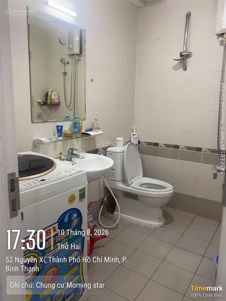 Bán ch chung cư the morning star 2pn, 2wc=5,1 tỷ.  0932 092 *** thanh
