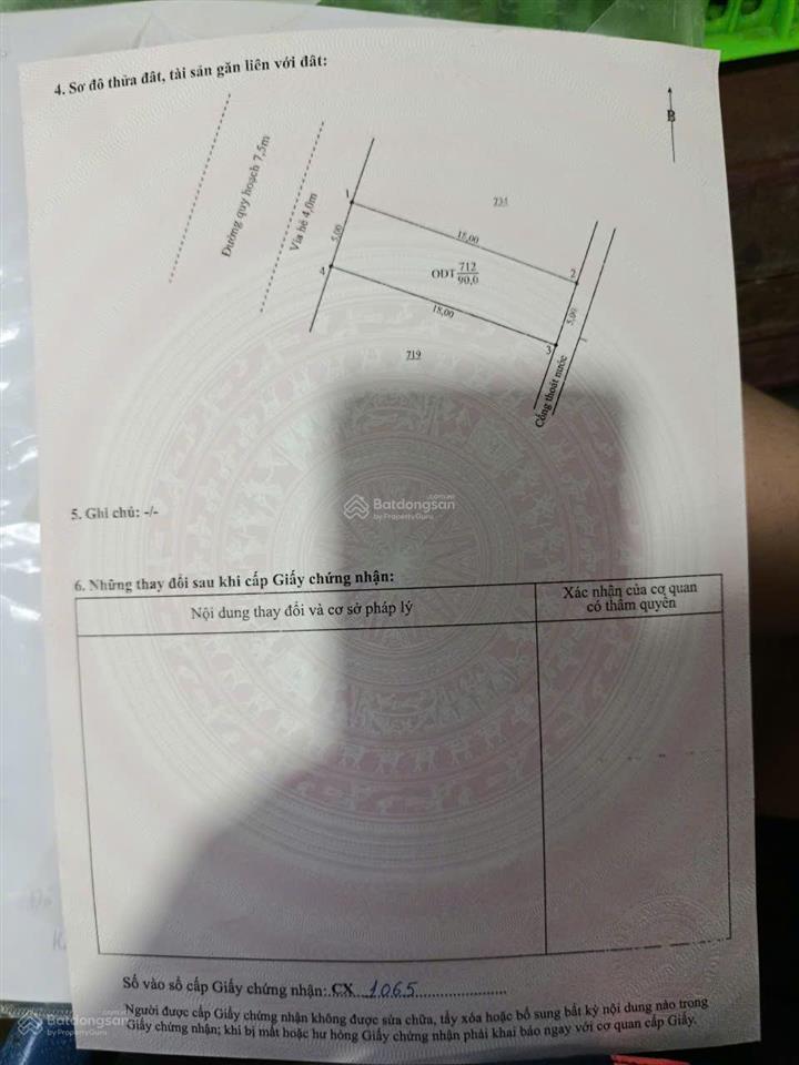 Bán đất nền tây nam làng nghề non nước hòa hải, ngũ hành sơn 90m đường 7m5 giá 4,2 tỷ