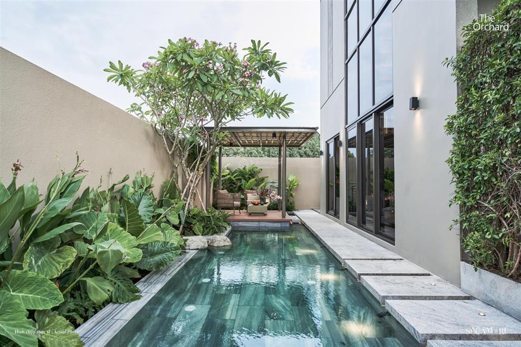Một căn villa song lập duy nhất gần clubhouse  dự án the orchard capitaland