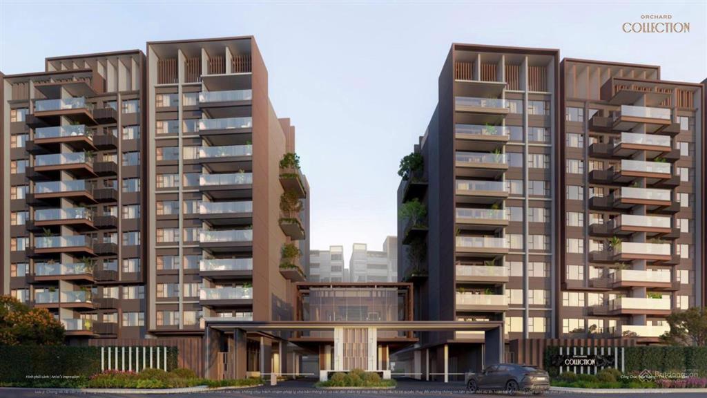Căn hộ cao cấp từ cđt capitaland  2pn căn thưởng  view trực diện hồ bơi  orchard collection