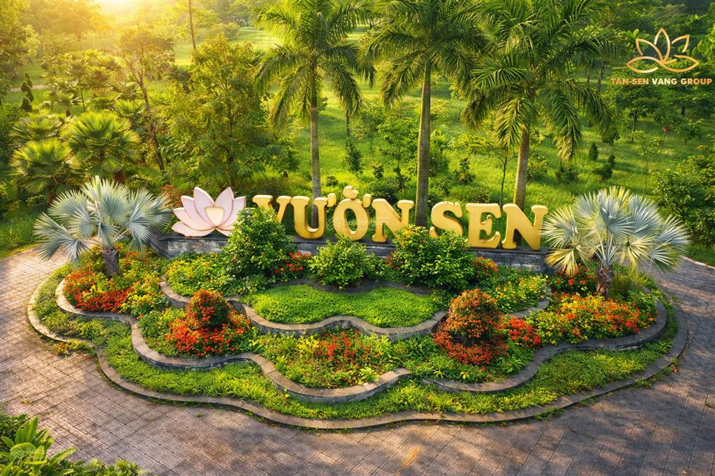 Lô đất tụ khí sinh tài view công viênsân vận động giữa kđt vườn sen từ sơn