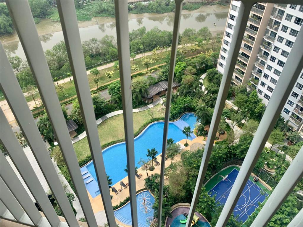 15 tr/th| chung cư 2 ngủ cho thuê palm heights quận 2 tầng 16 gần thủ thiêm và quận 1  0963 829 ***