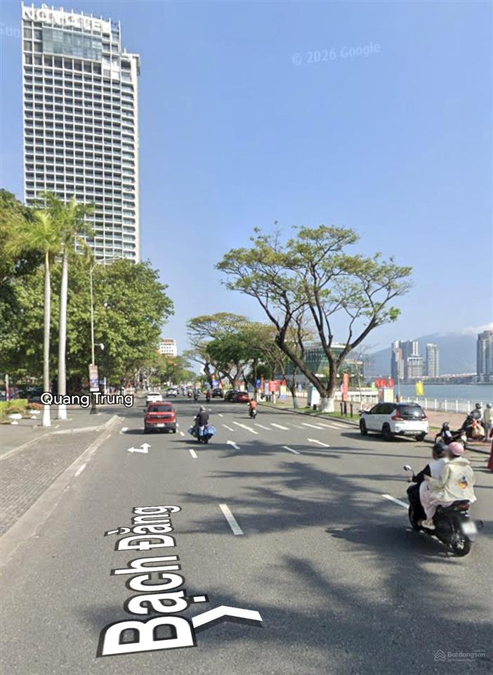 Mặt tiền siêu đẹp đường quang trung giao bạch đằng giá rẻ đầu tư ngon