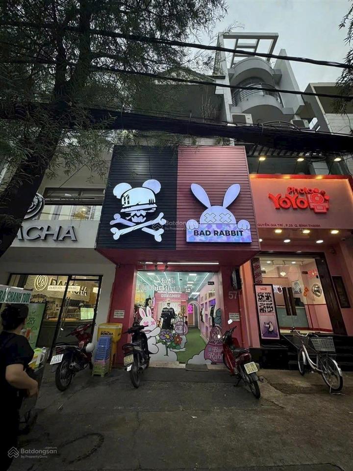 Mặt tiền nguyễn gia trí, bình thạnh nhà đẹp 3 tầng