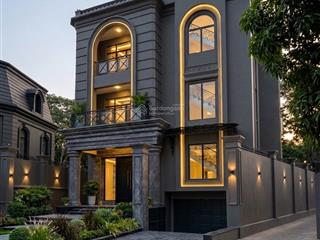 Cực hiếm ! biệt thự góc 3 mặt tiền hồ cao đức lân  hầm 3 tầng  280m2  nhà đẹp, có tm  giá 74 tỷ