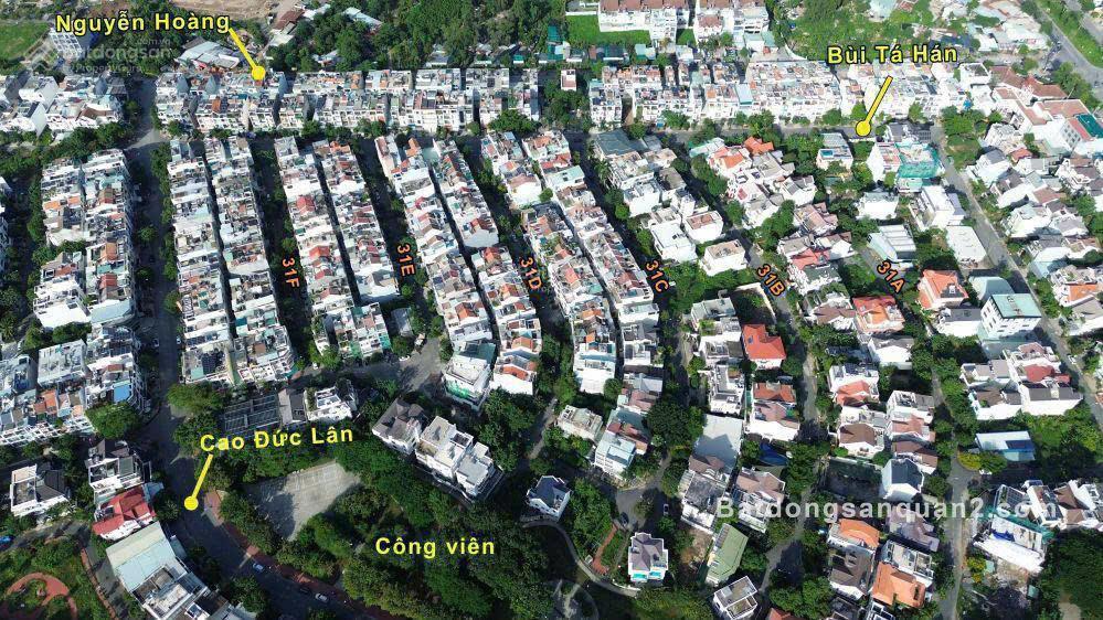 Cực hiếm ! biệt thự góc 3 mặt tiền hồ cao đức lân  hầm 3 tầng  280m2  nhà đẹp, có tm  giá 74 tỷ