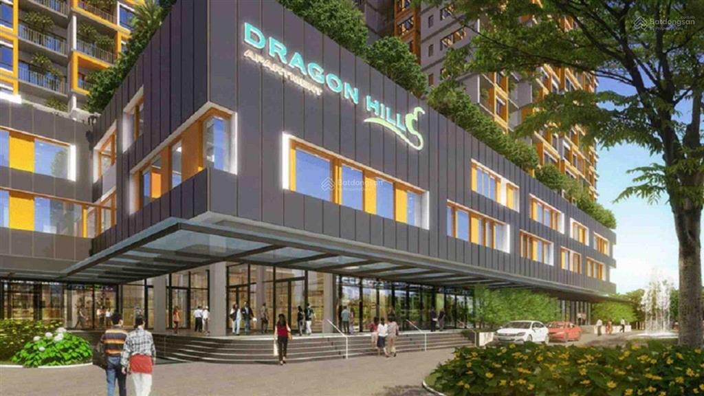 Cho thuê dragon hill 2 nhà bè căn thông tầng 3pn giá chỉ 16tr/tháng