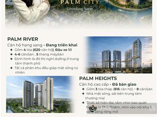 Palm river chuẩn sống nghỉ dưỡng riêng tư mở bán quận 1