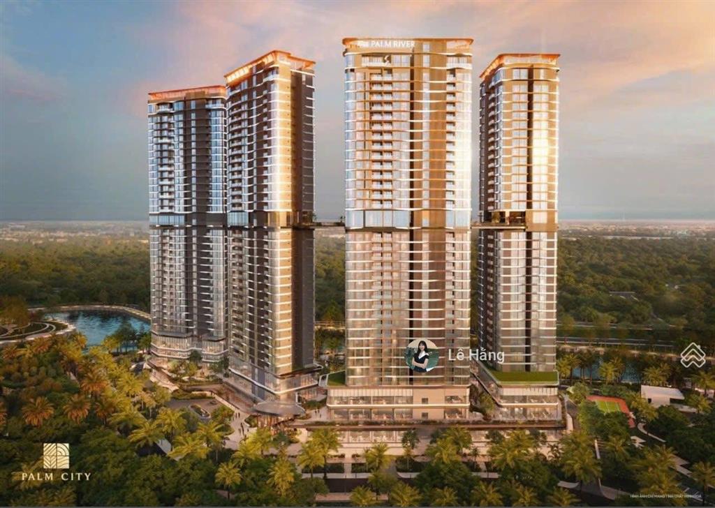 Palm river 2pn 120,2m² căn hộ 2 phòng ngủ diện tích hiếm tại nam rạch chiếc