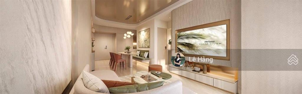 Palm river 2pn 120,2m² căn hộ 2 phòng ngủ diện tích hiếm tại nam rạch chiếc