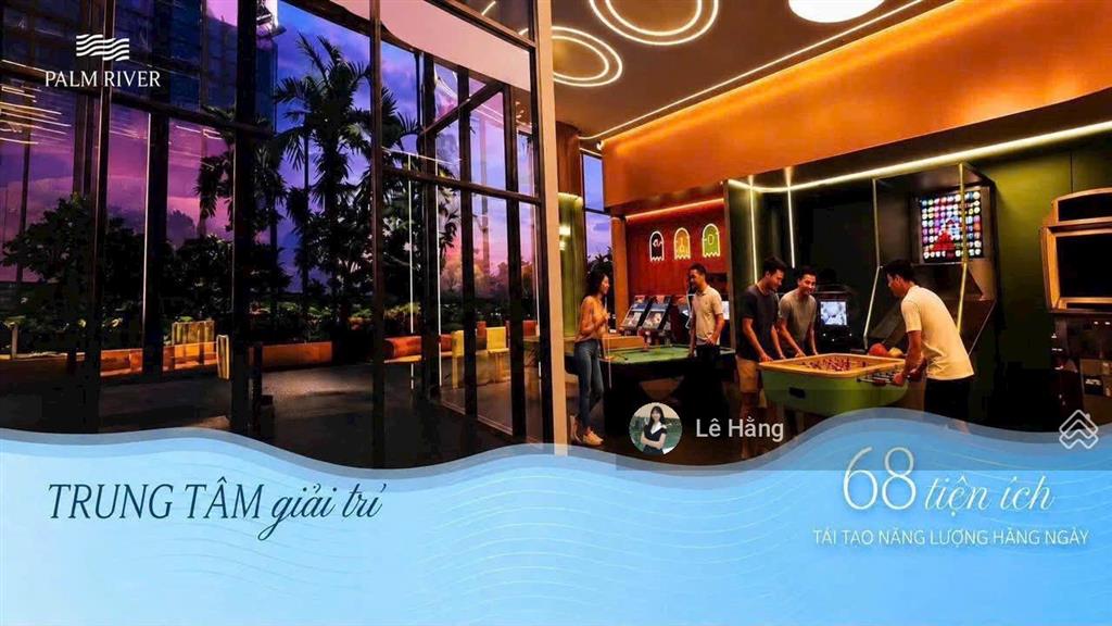 Căn 3 pn 157m2 view sông đắt giá tại palm river
