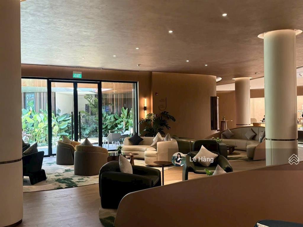 Palm river chỉ 4 đến 6 căn/sàn, 5 thang máy/tháp, ưu tiên sự riêng tư