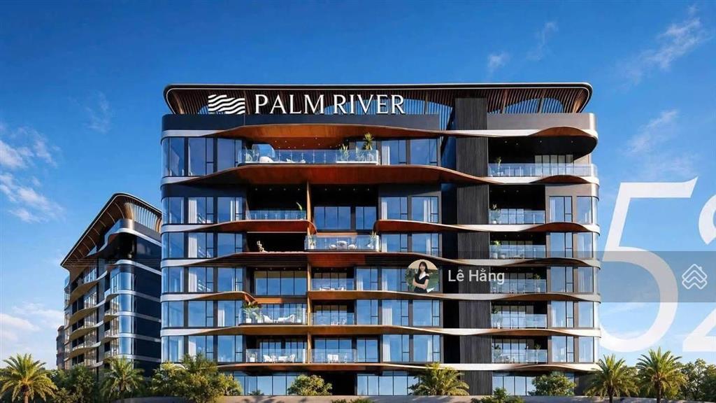 Palm river chỉ 4 đến 6 căn/sàn, 5 thang máy/tháp, ưu tiên sự riêng tư