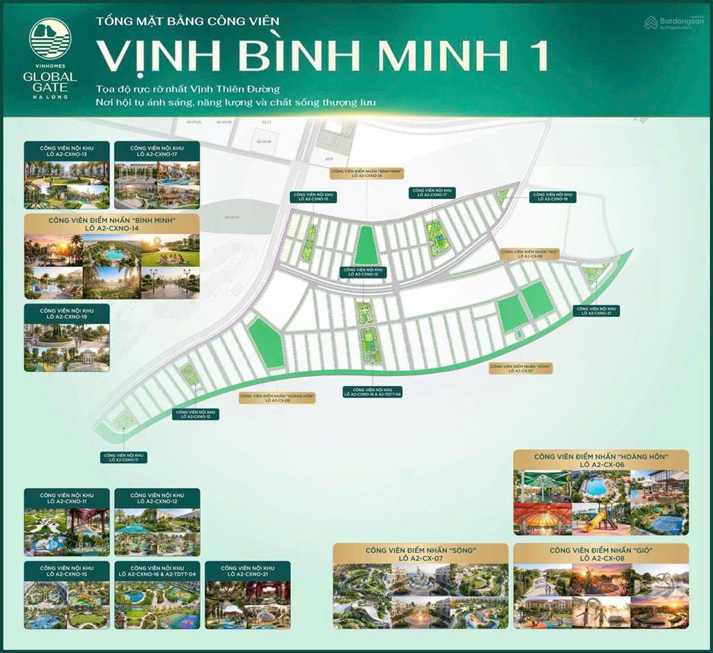 Bán quỹ căn liền kề giá từ 6,7 tỷ phân khu vịnh bình minh 1 | vinhomes hạ long xanh