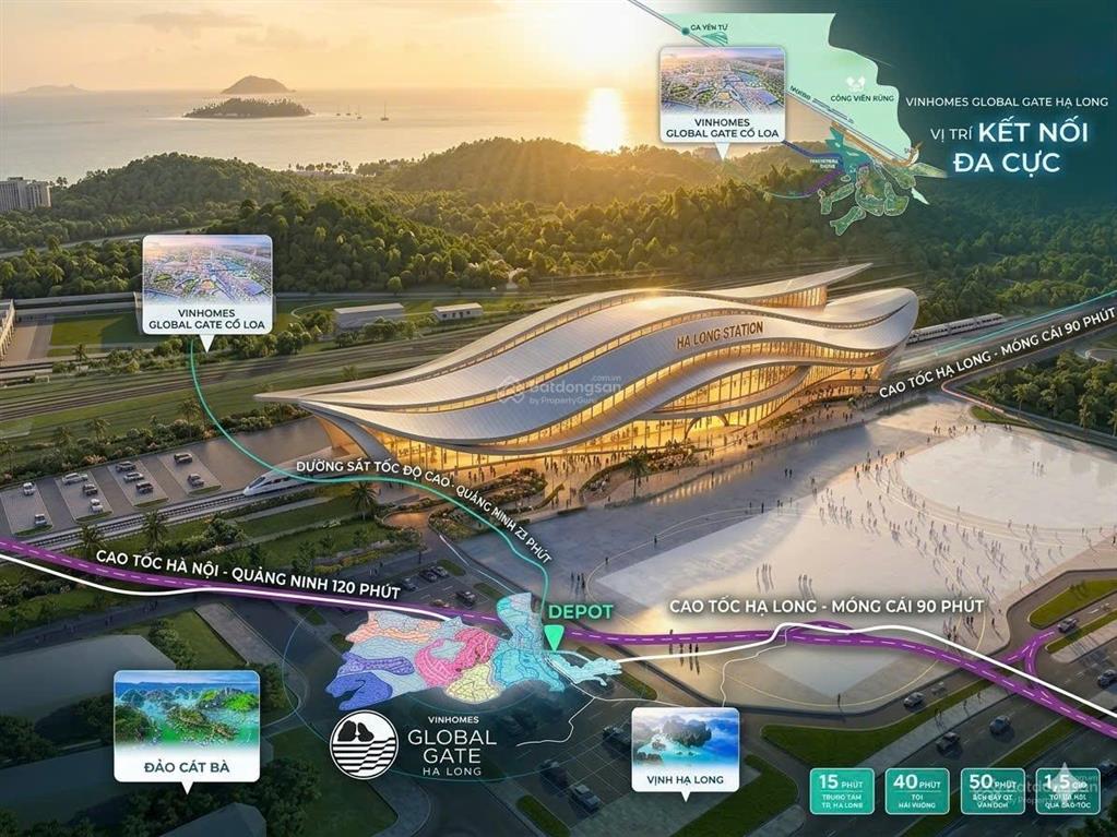 Cơ hội sở hữu nhà phố đẳng cấp tại vinhomes global gate hạ long
