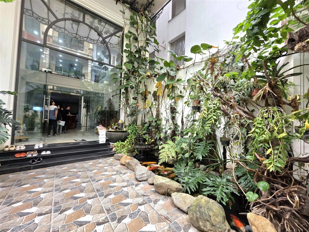 Siêu phẩm hồng tiến 168m2 7 tầng 5ngủ  thực tế hơn 180m2, mặt tiền 6m  ngõ ô tô tránh