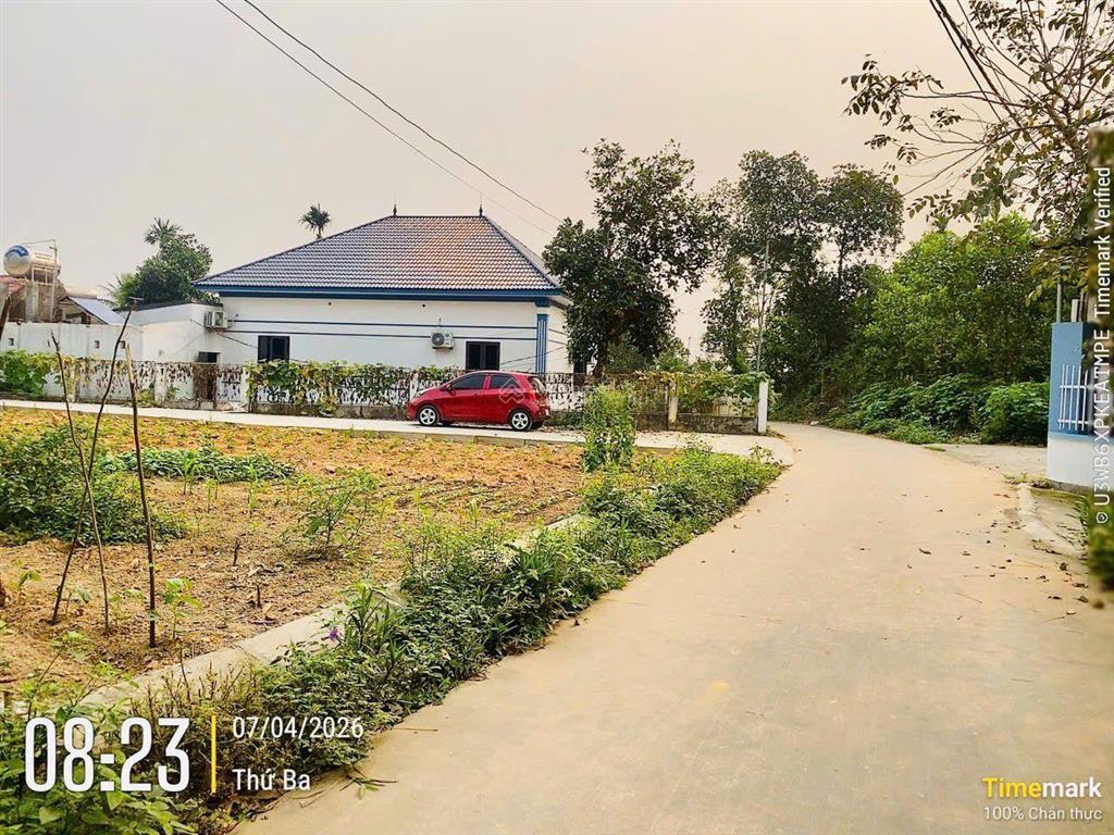Chỉ 878 triệu có 100m đất sóc sơn full thổ cư sổ đỏ phù hợp cơ chế giãn dân đầu tư sinh lời, ở