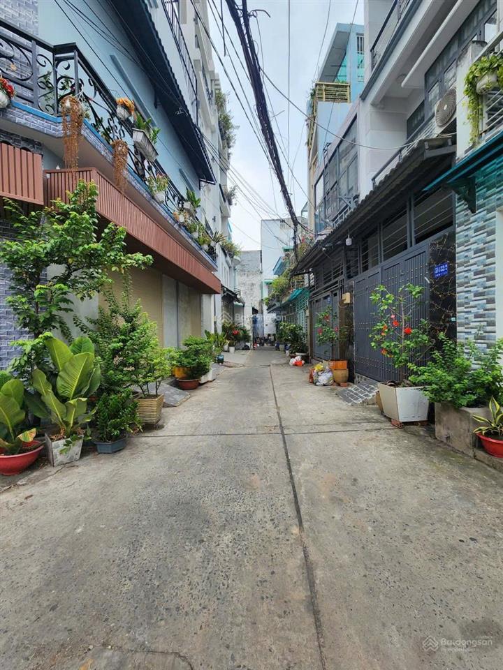 Nhà hẻm thông lê đức thọ dt 3x9m 1 lầu