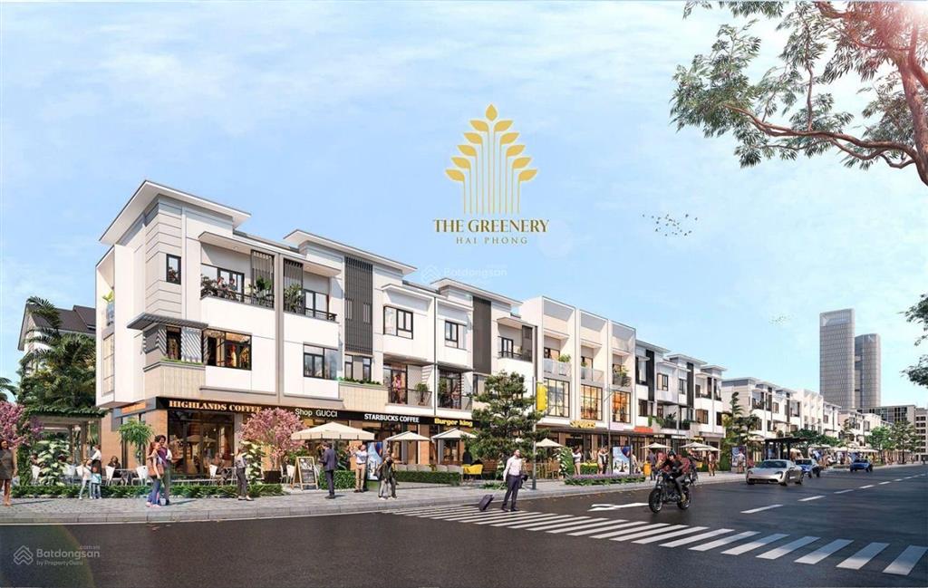 Giá siêu hời 4,6 tỷ lk75m2 tại the greenery hải phòng