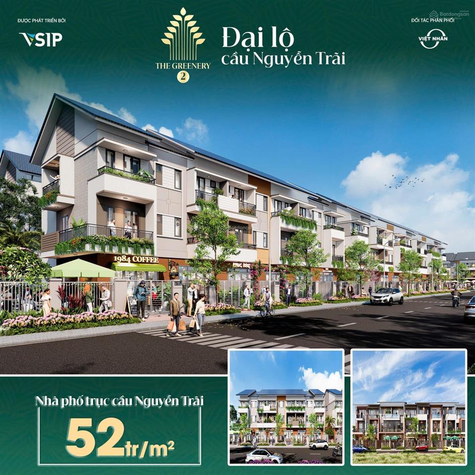 The greenery 2 vsip hải phòng 80m² sân vườn riêng, miễn lãi 12t, đón sóng hạ tầng, đầu tư sáng giá