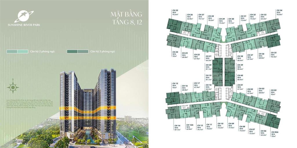 Trực tiếp cđt sunshine phân phối chung cư sunshine river park  kđt ciputragiá tốt  0924 582 ***