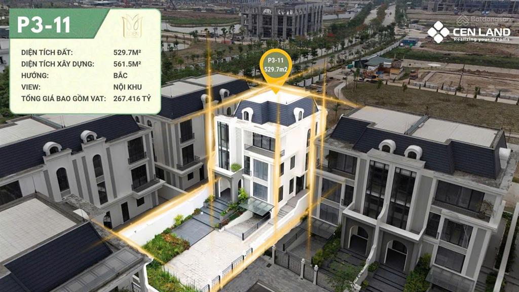Bán siêu phẩm biệt thự góc ciputra hà nội