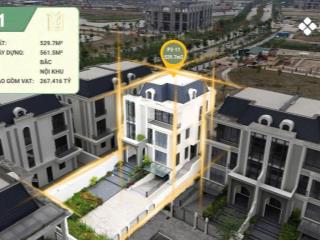 Bán siêu phẩm biệt thự góc ciputra hà nội